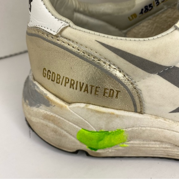 Golden Goose Private Edt Running Rare Gold Metallic Chunky Shoe Size 35EU/5-6 US - Picture 6 of 16